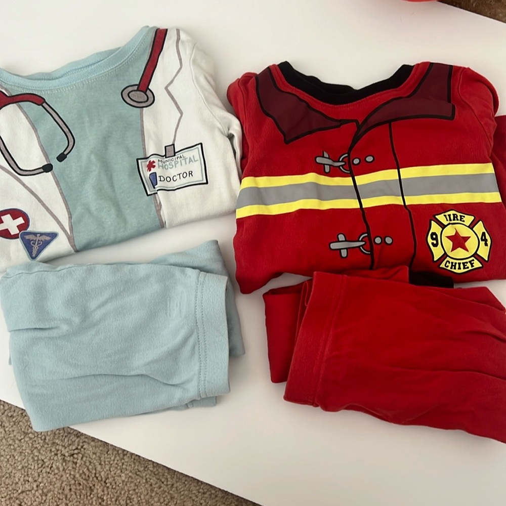 Kids Career Day Pajamas *Bundle* 4T
